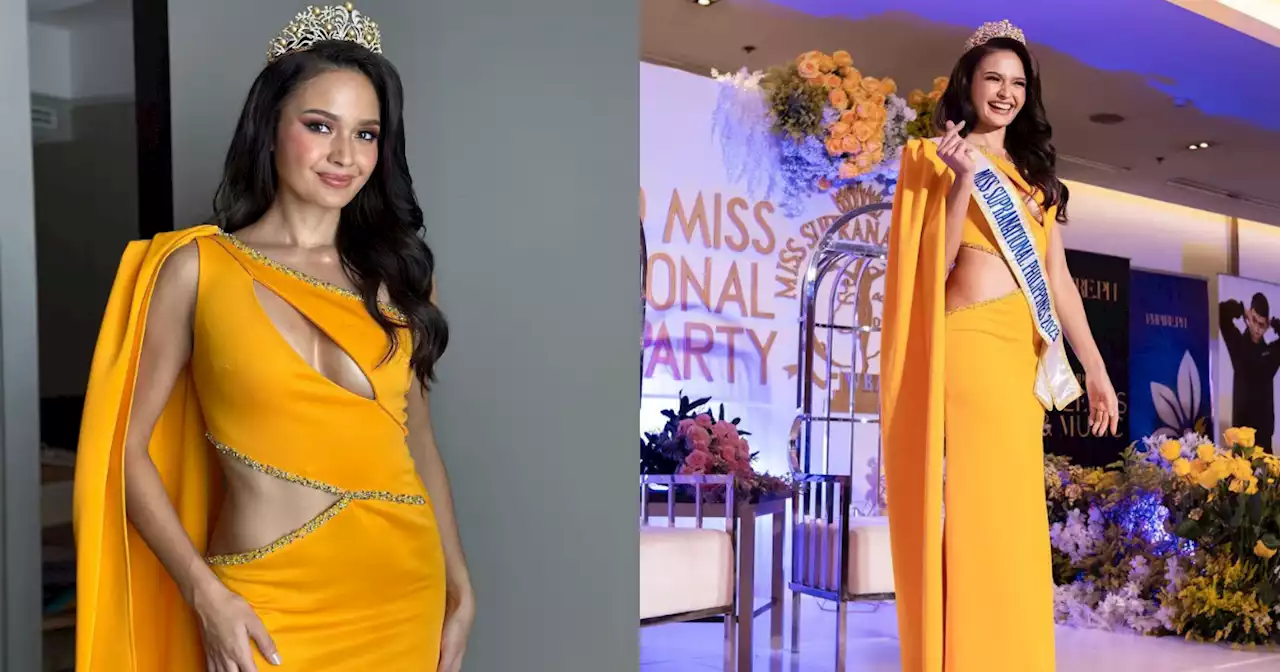 LOOK: Pauline Amelinckx is radiant in yellow at Miss Supranational send-off