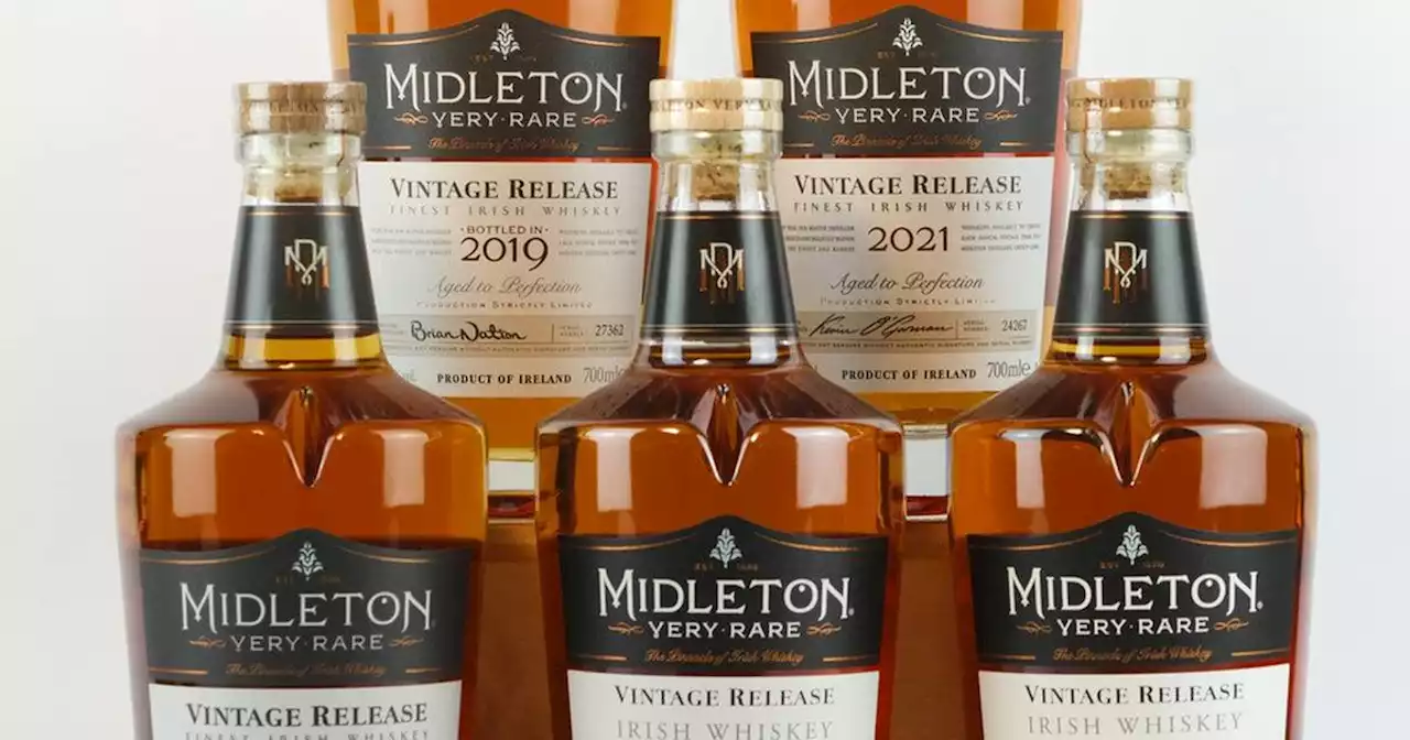 Full collection of Midleton Very Rare whiskey up for grabs - for €110,000