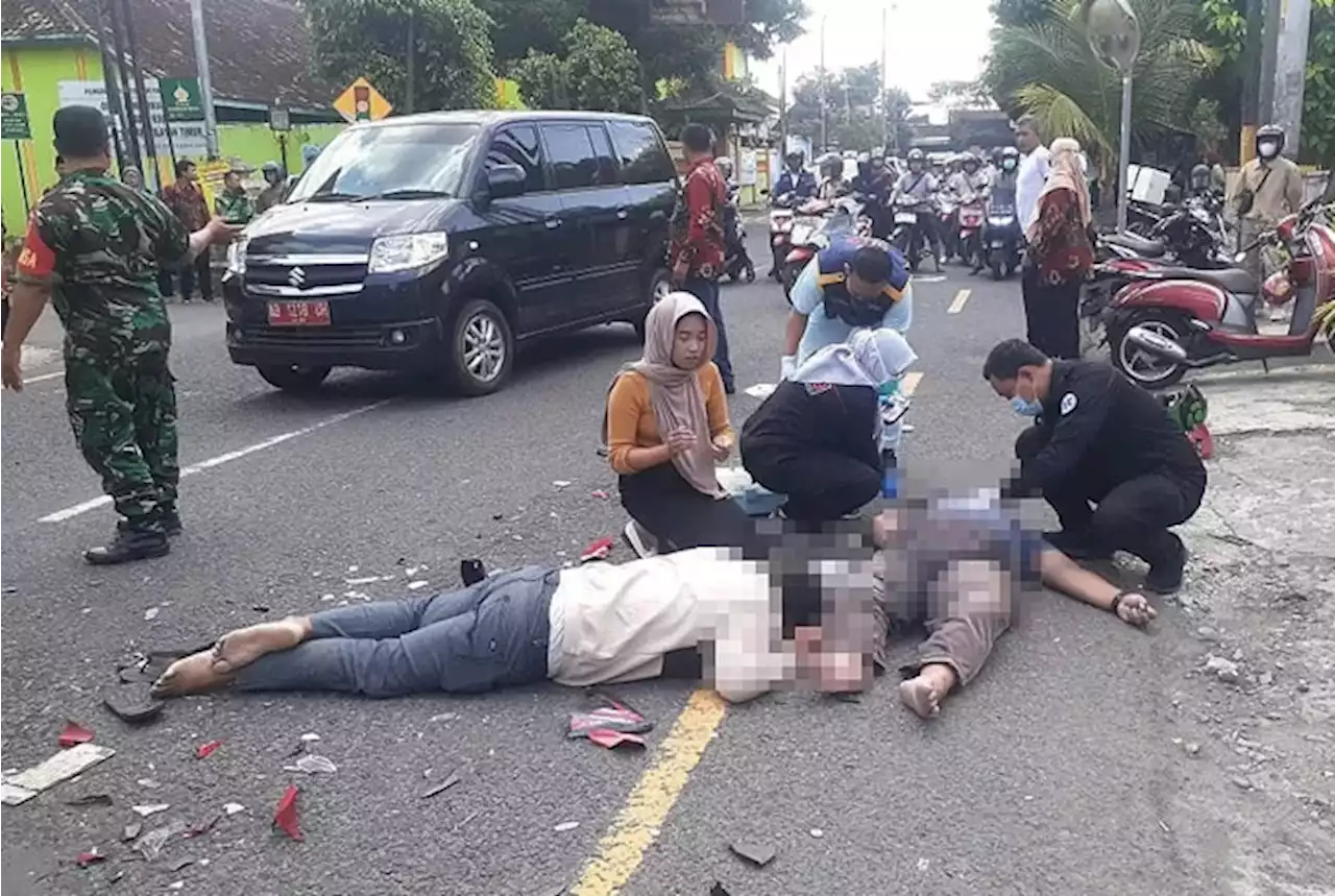 Duar… Dua Motor Adu Banteng di LP Wirogunan Jogjakarta, Begini Kondisi Korban