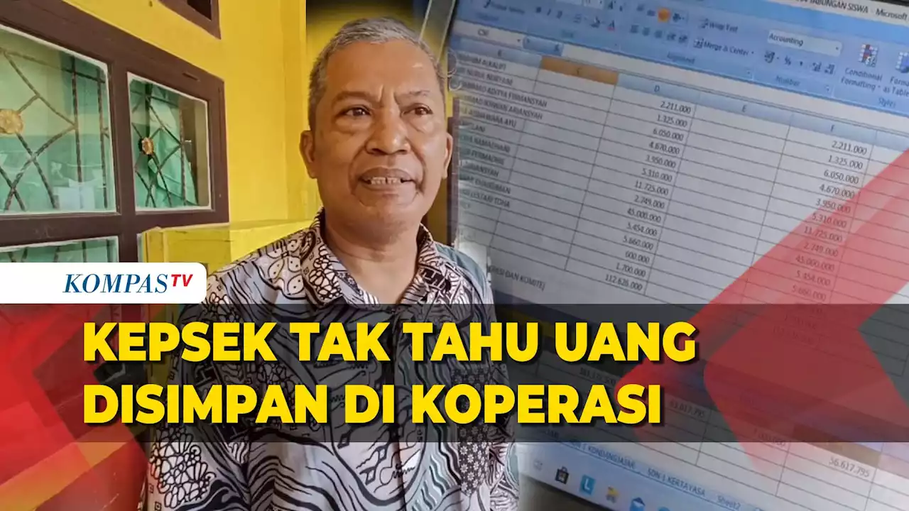 Kepala Sekolah Tidak Tahu dan Kaget soal Uang Tabungan Murid Ada di Koperasi