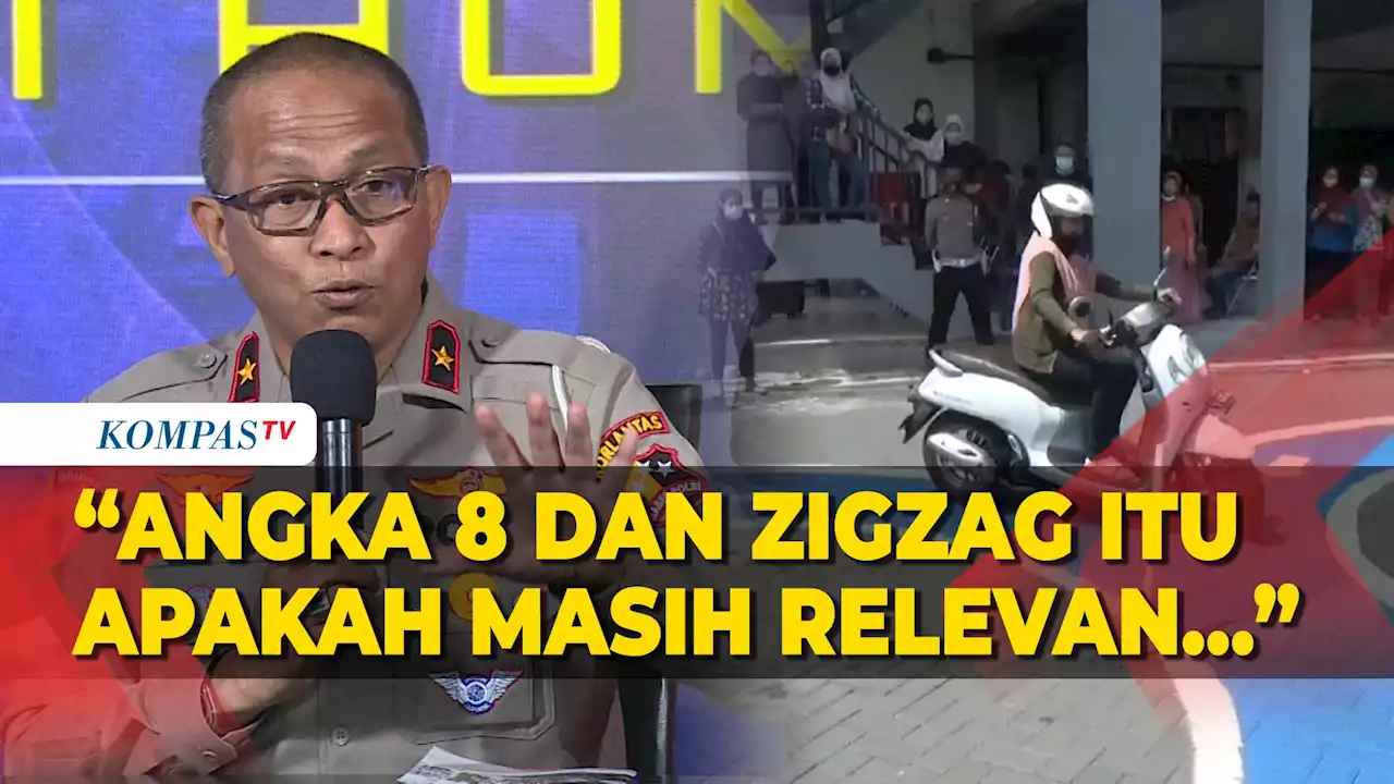 Korlantas Polri Bakal Evaluasi Materi Praktik Ujian SIM Zig-zag dan Angka 8