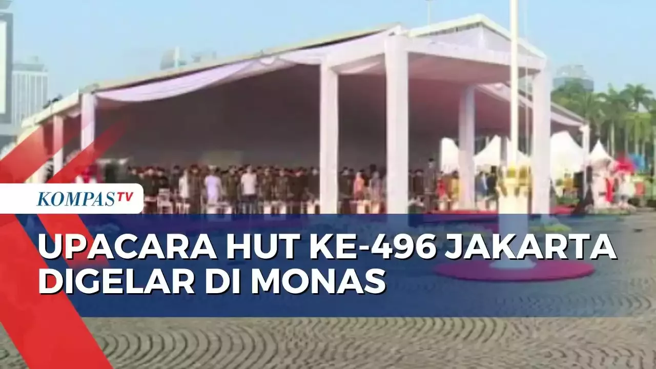 Upacara Jadi Pembuka Rangkaian Peringatan Hut Ke 496 Dki Jakarta Di Monas 0341