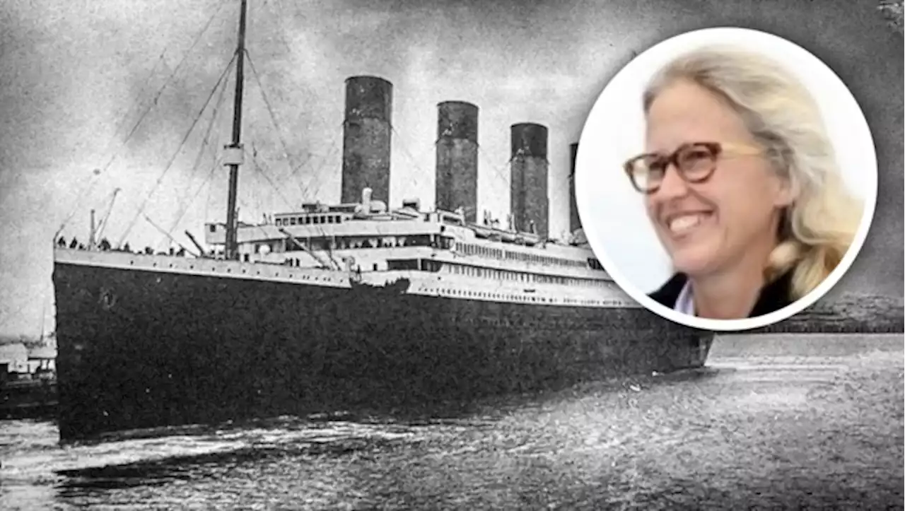 Frau von Vermisstem Nachfahrin von „Titanic“-Toten