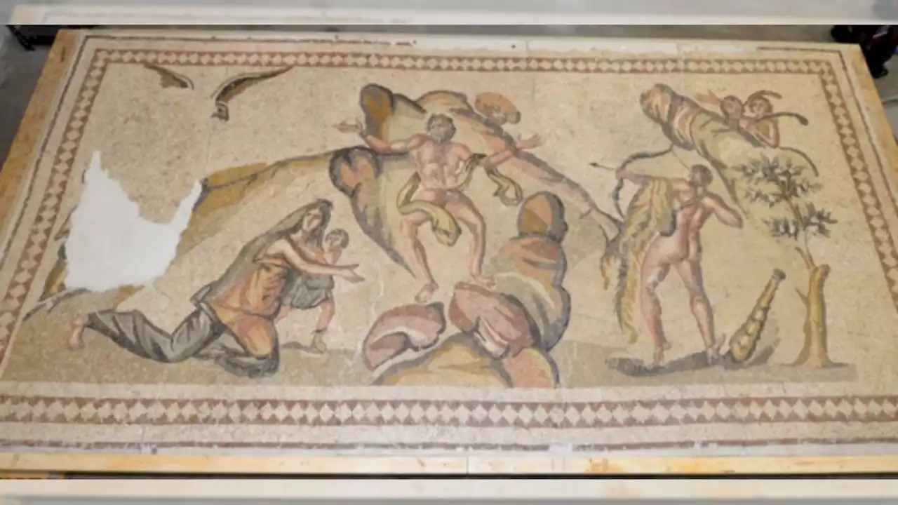 Palmdale man convicted of illegally importing ancient Roman mosaic