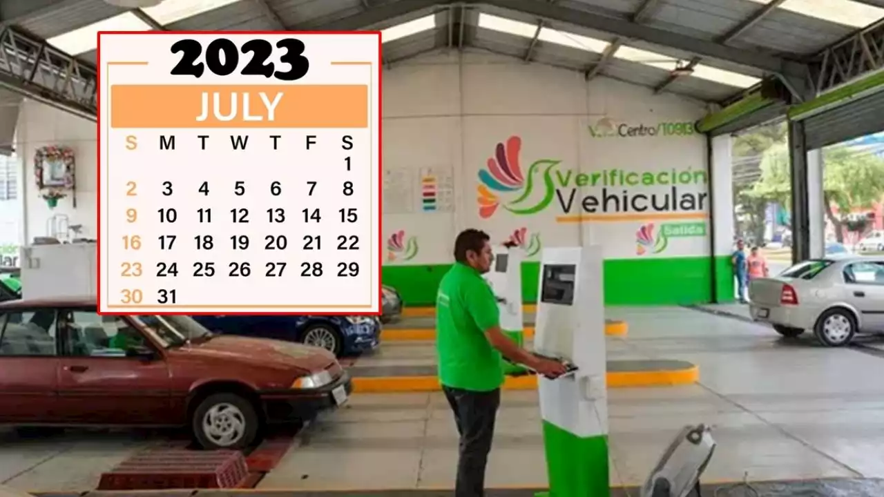 Verificación Edomex: A estos autos les toca en julio, ¿cuál es el costo?