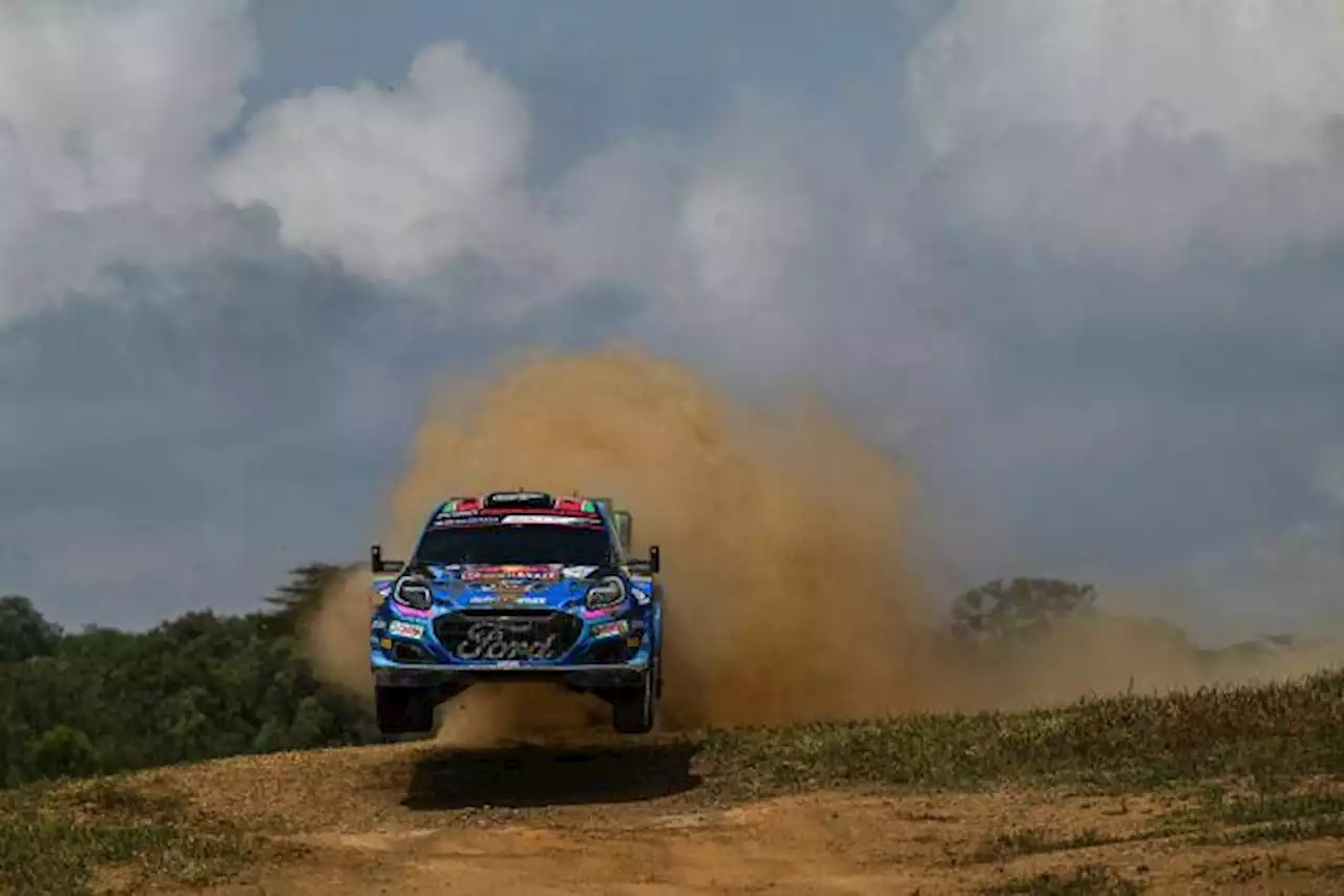 Ott Tänak premier leader du Safari Rally au Kenya