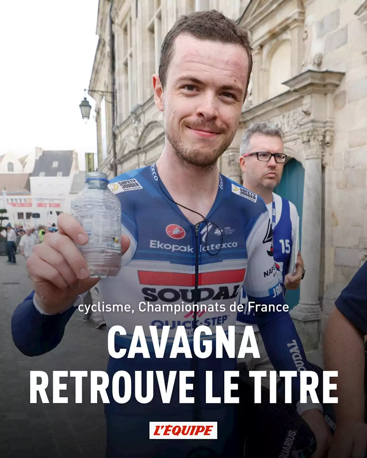 Rémi Cavagna devient champion de France et s'offre le maillot tricolore du contre-la-montre