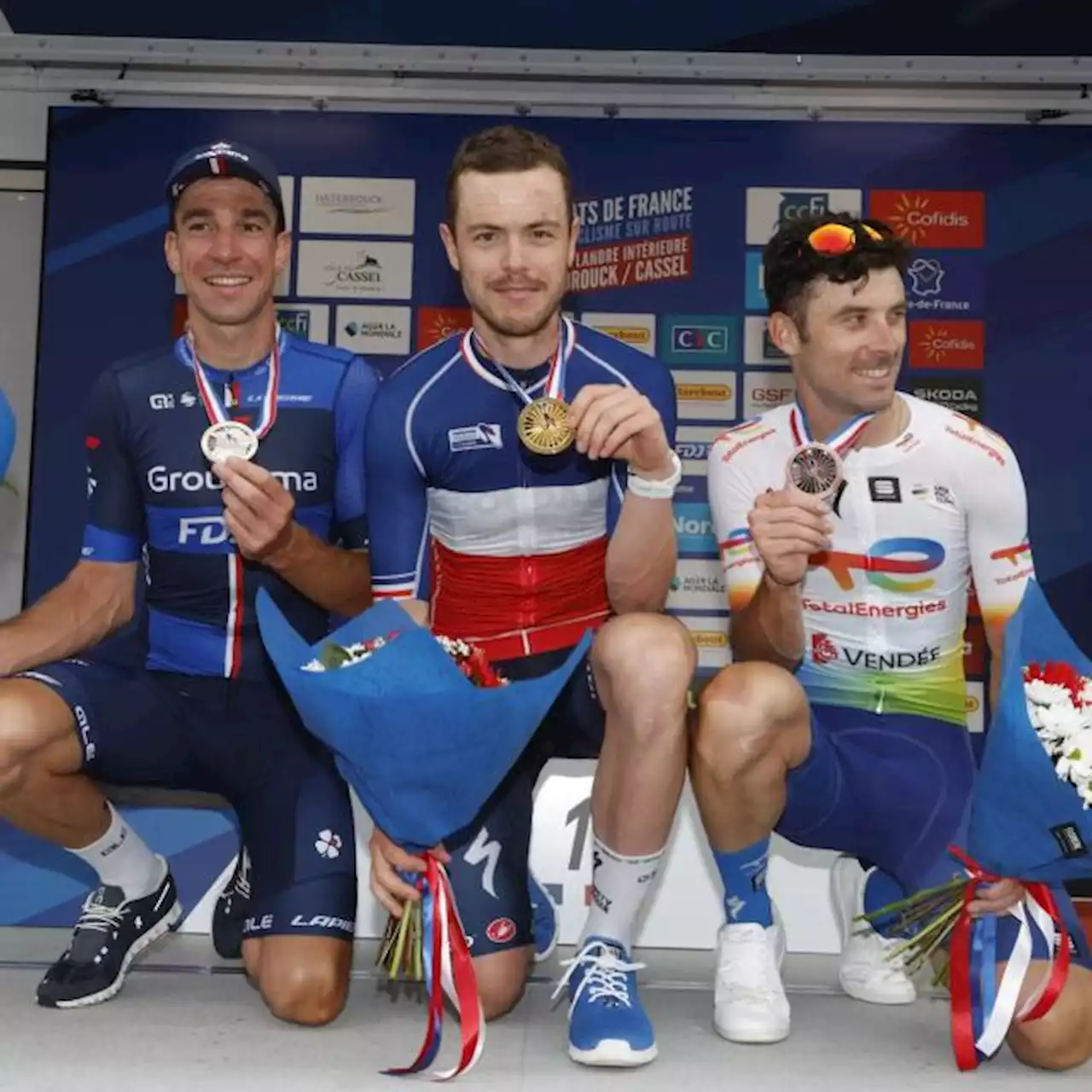 Rémi Cavagna de retour au sommet après son titre au Championnat de France du contre-la-montre de Cassel