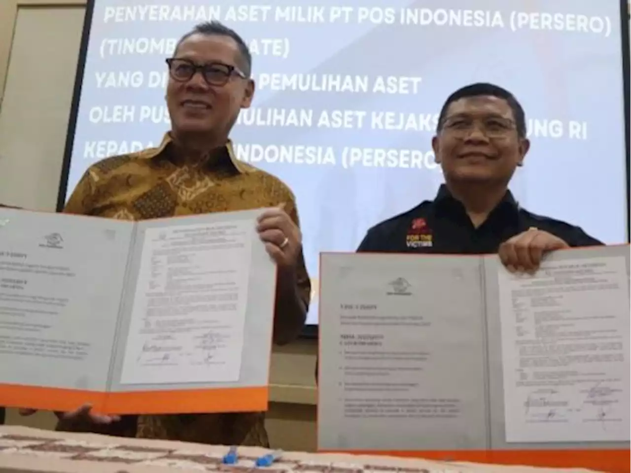 Pos Indonesia Terima kembali Dua Asetnya dari Kejaksaan Agung