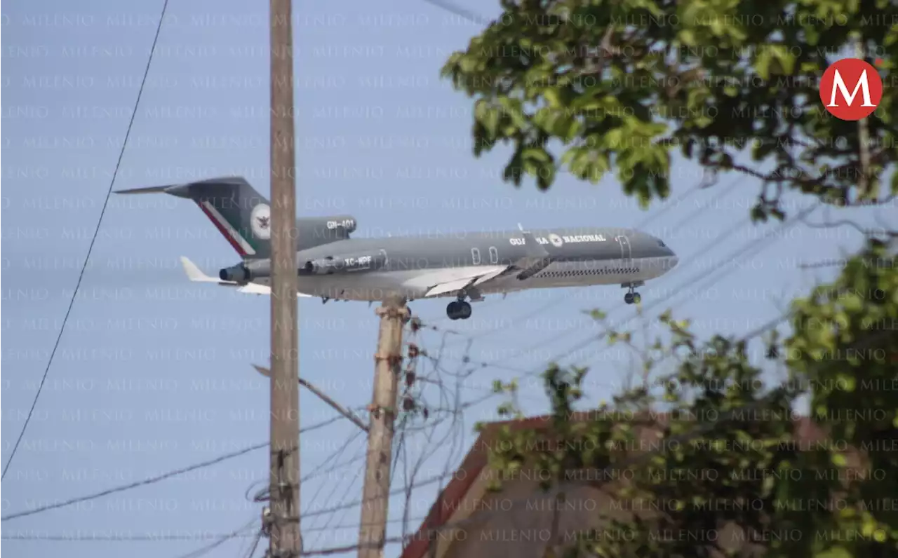 Avión de Guardia Nacional en Tampico hacía vuelo de adiestramiento