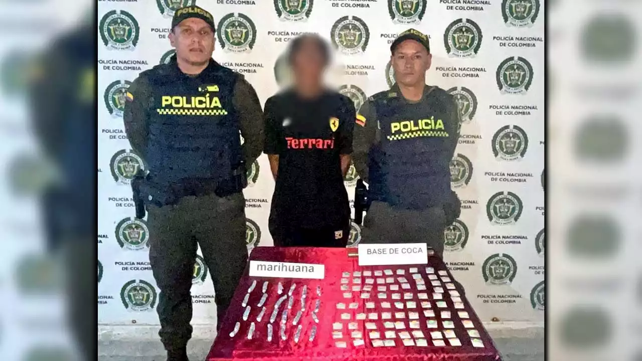 Con marihuana y cocaína los cogieron en Antioquia