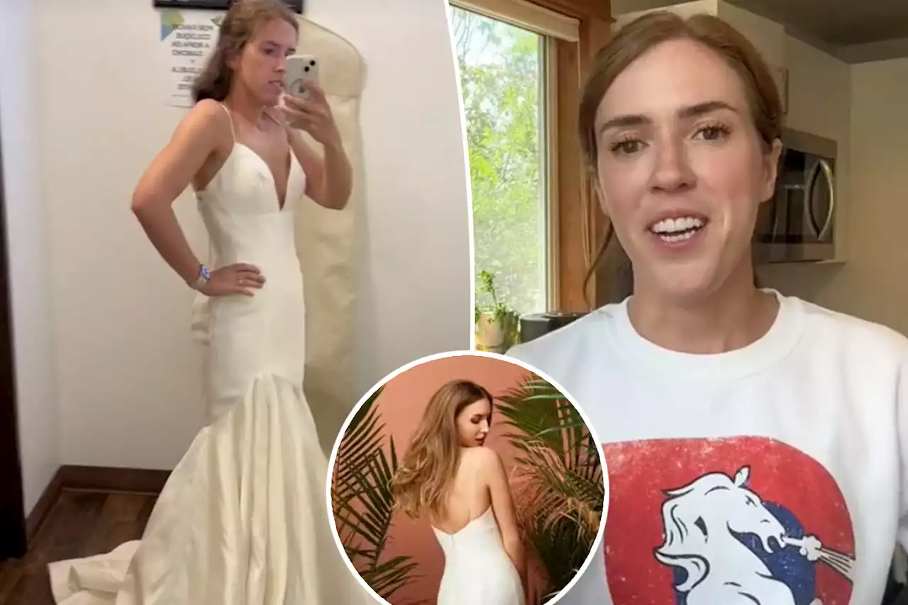 I bought my wedding dress in a thrift shop for $20 — it’s worth $3,000