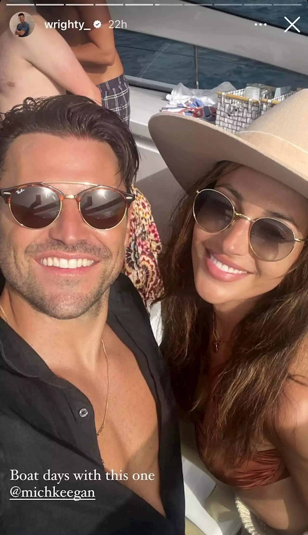 Mark Wright and Michelle Keegan cosy up in sweet snap after hitting back at fans