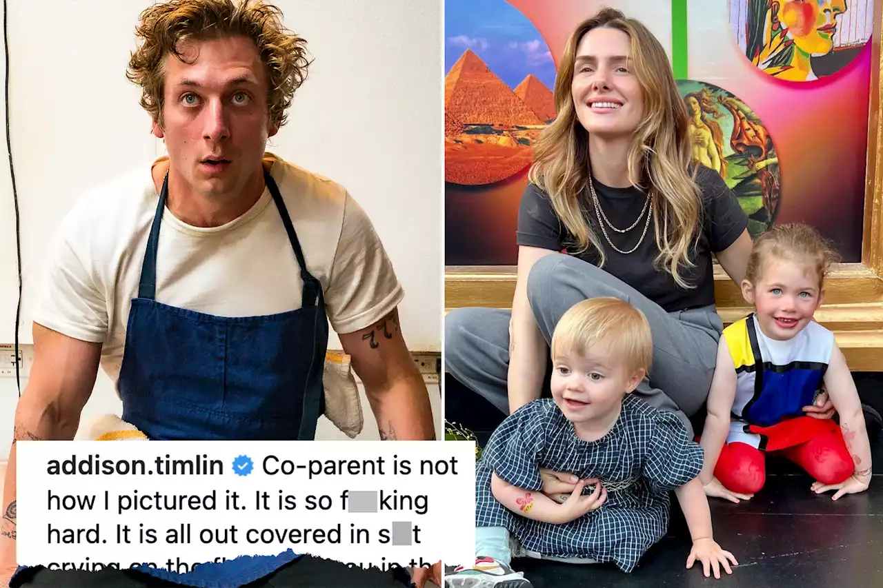 ‘Bear’ star Jeremy Allen White was ‘blindsided’ when wife called herself ‘single mom’