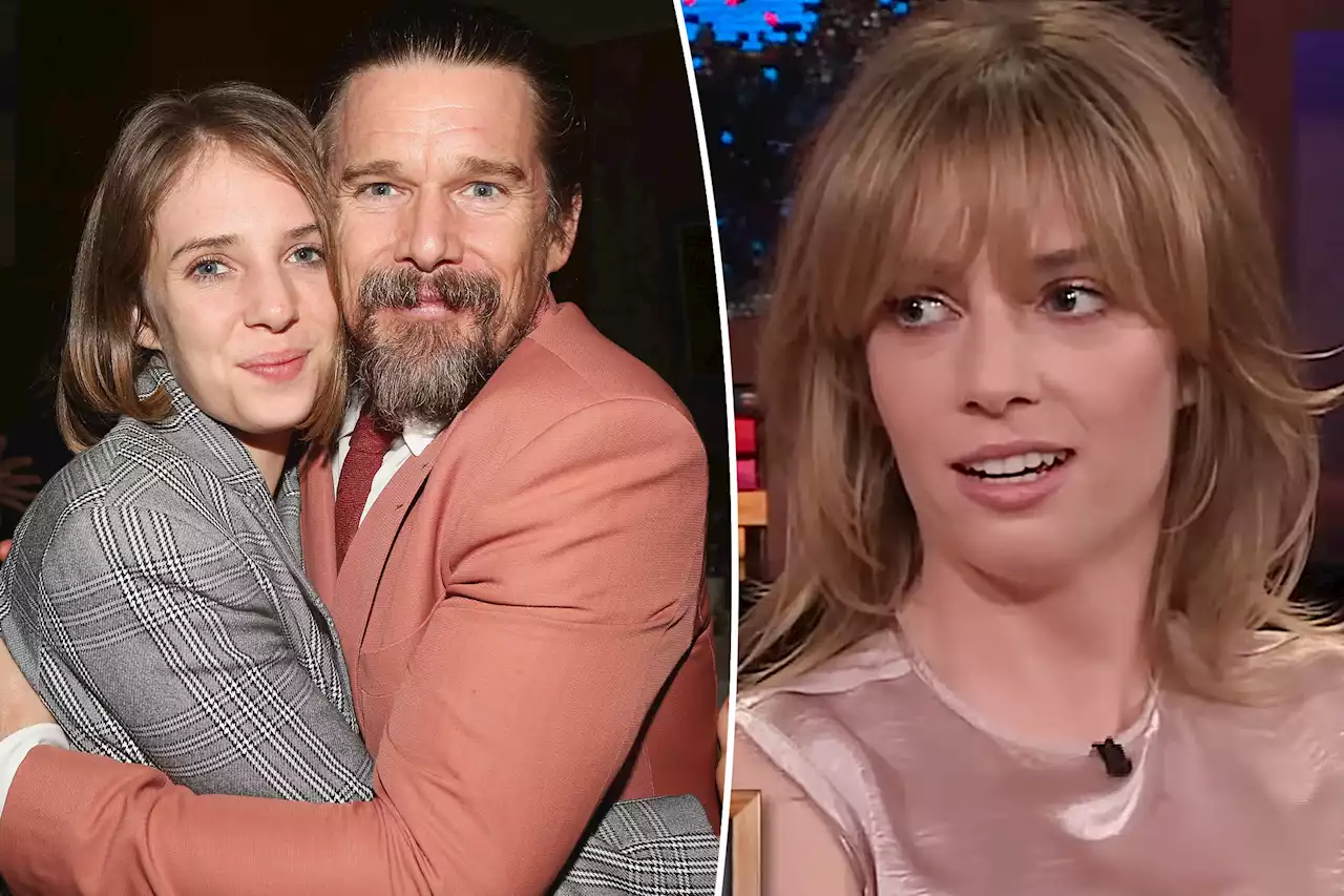 Maya Hawke lied to dad Ethan about going to therapy, lost virginity instead