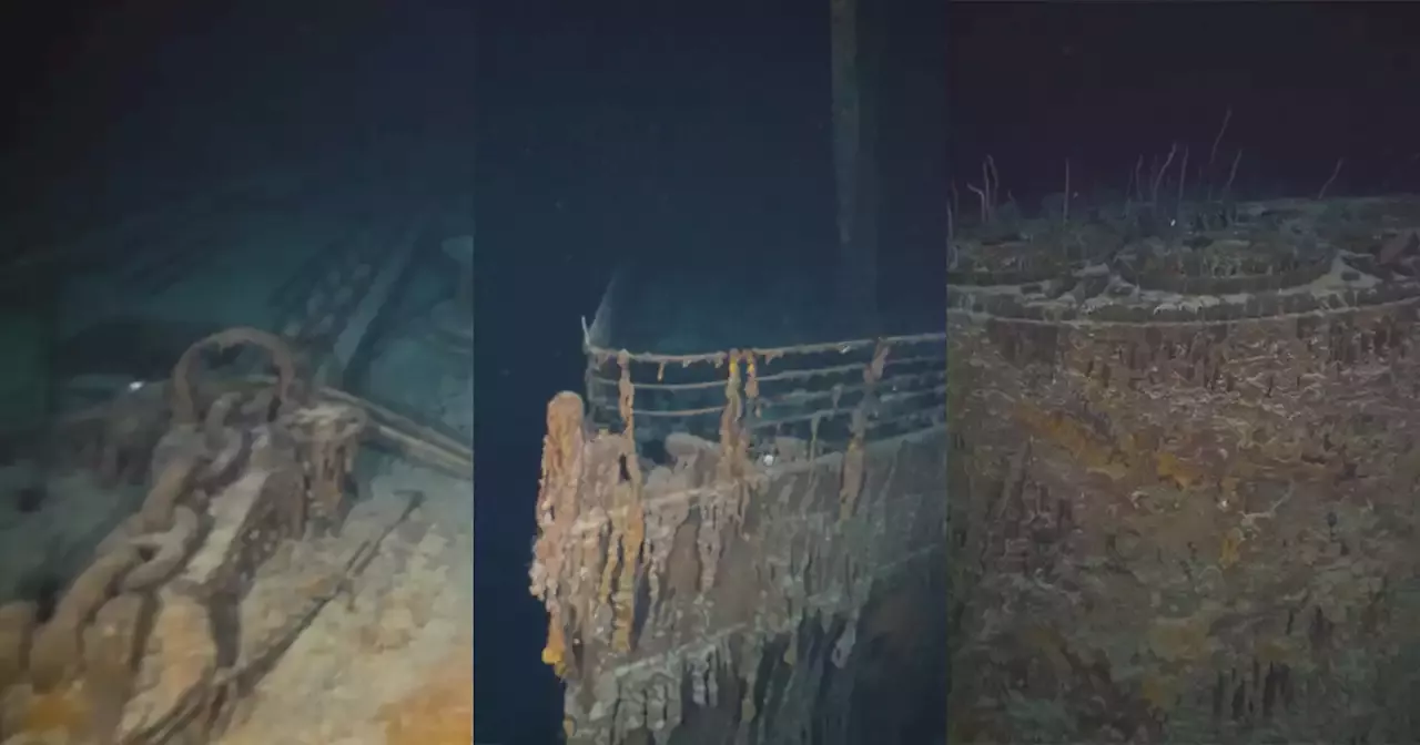 WATCH: First 8K footage of Titanic wreck shows incredible details of ...