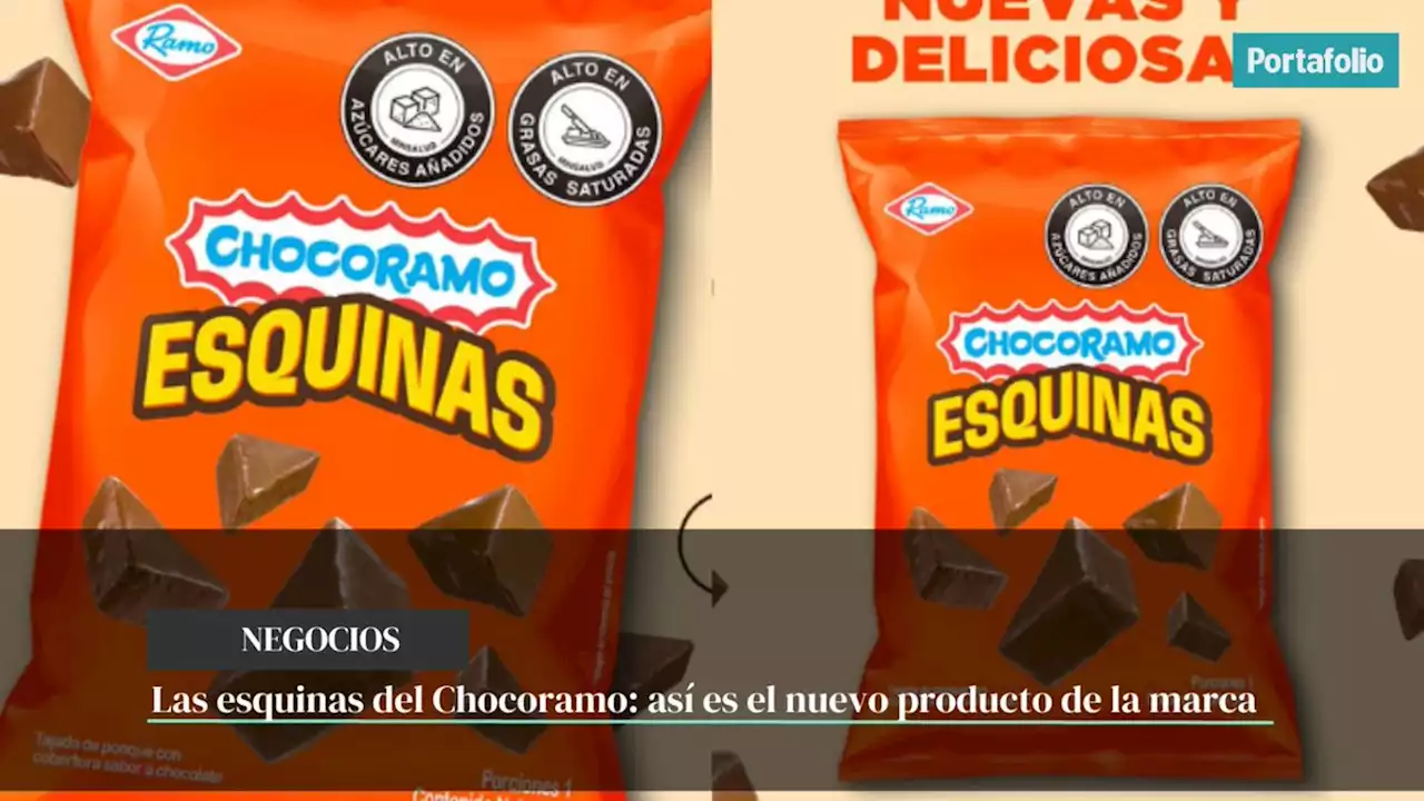 Las esquinas del Chocoramo: así es el nuevo producto de la marca