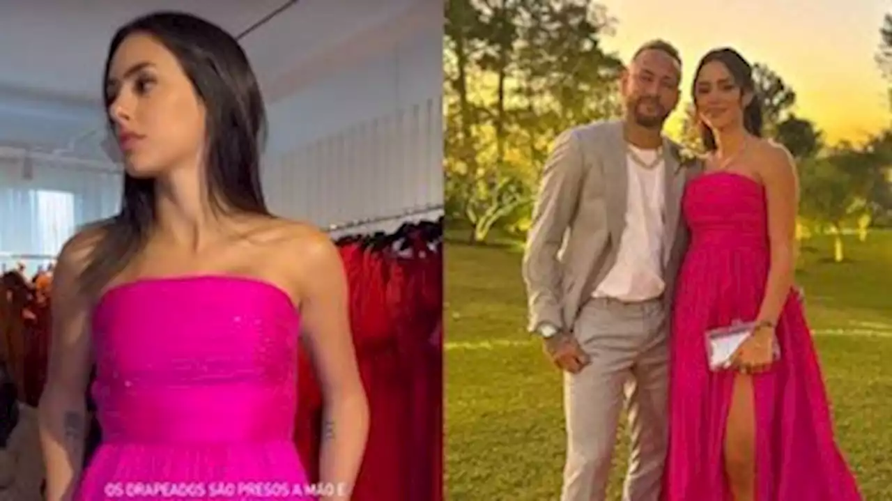 Bruna Biancardi ignora desculpas de Neymar após traição e mostra vestido que usou em casamento