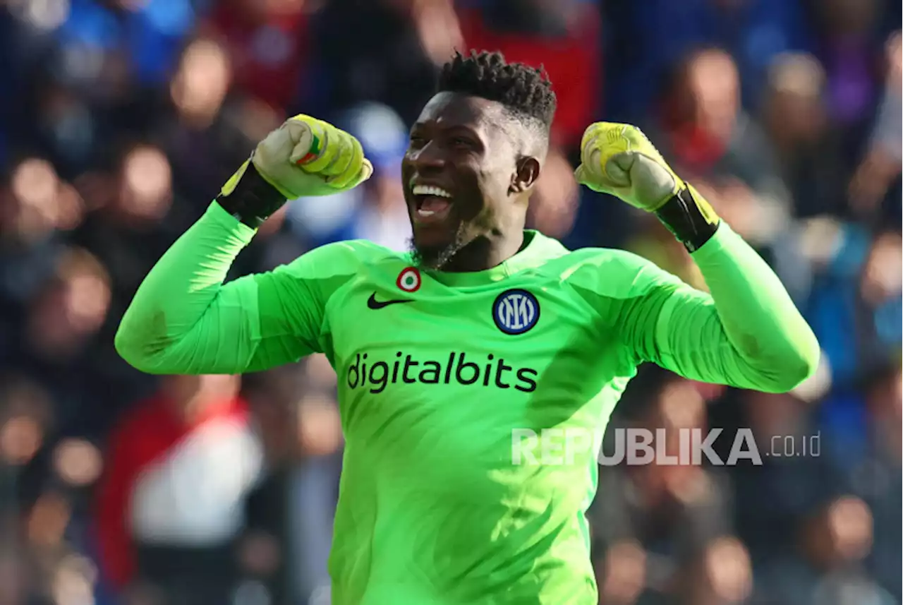 MU Siapkan Tawaran Rp 666 Miliar untuk Gaet Kiper Inter Milan Andre Onana |Republika Online