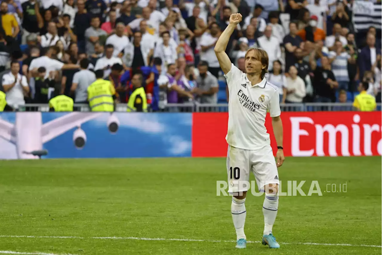 Terungkap, Sang Istri yang Buat Modric Batal Pindah ke Al Hilal |Republika Online