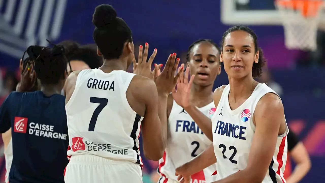 Euro de basket: les Bleues étrillent le Monténégro et défieront la Belgique en demies