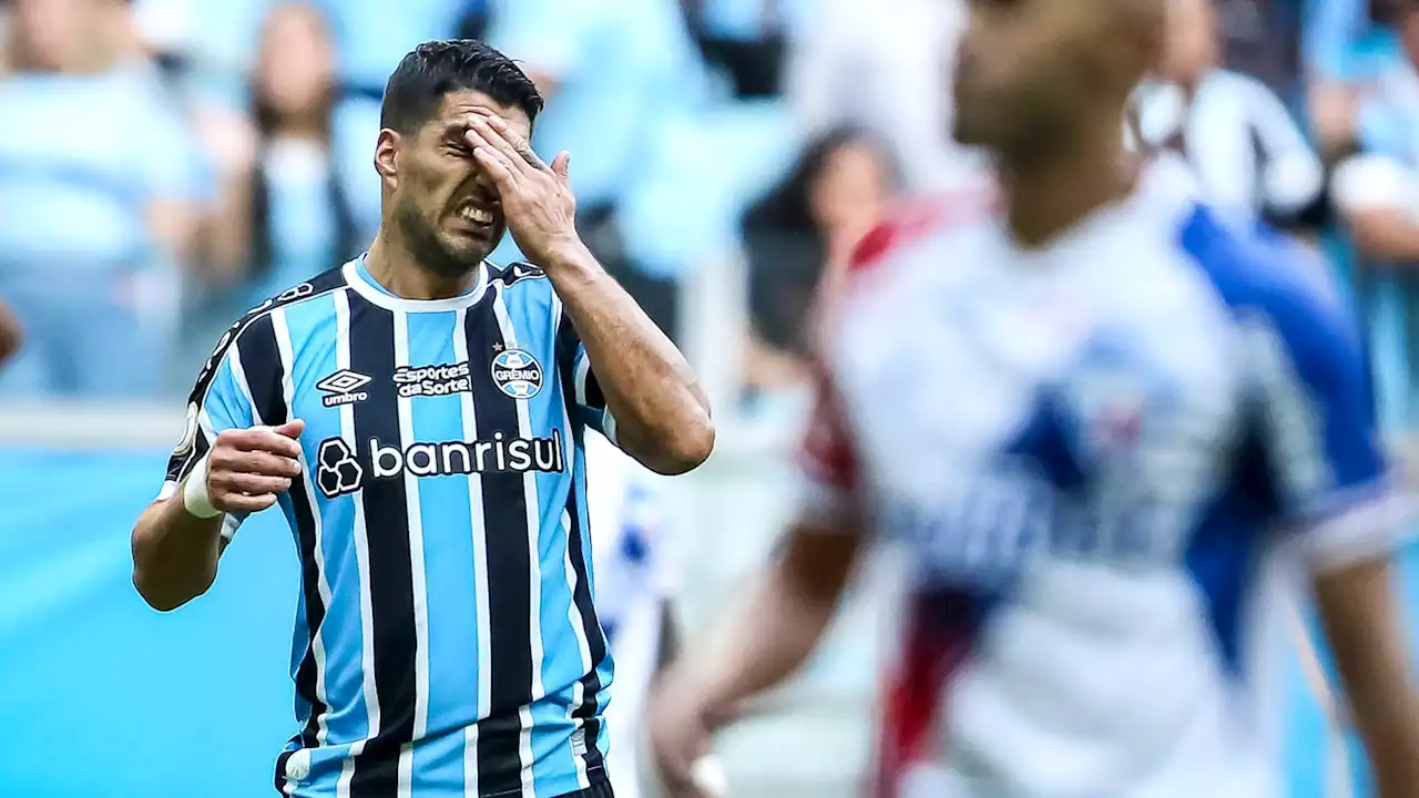 Gremio: la situation est 'grave' pour Luis Suarez, qui pourrait se faire poser une prothèse