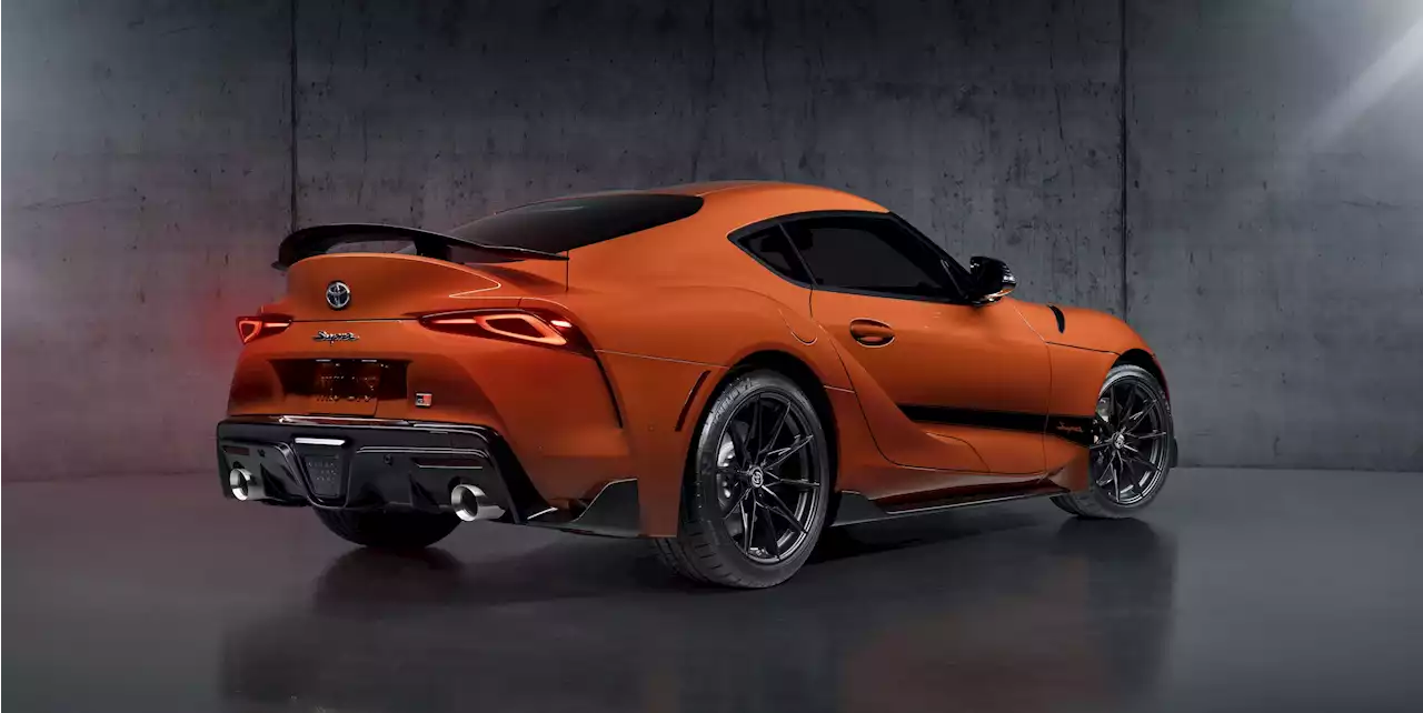 Toyota Supra 45th Anniversary Edition Gets 'Oversized, Manually Adjustable Rear Spoiler'