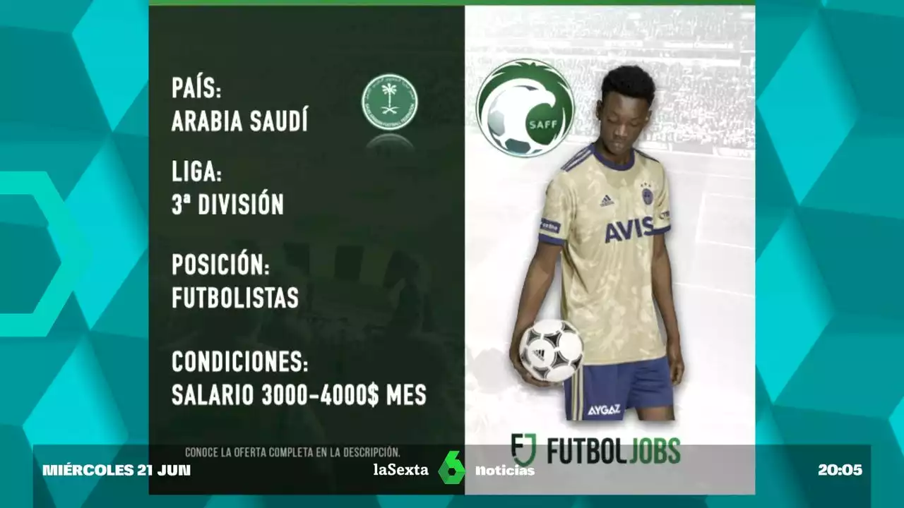 La oferta de Arabia Saudí a futbolistas que no son estrellas: ¡4.000 euros y casa!