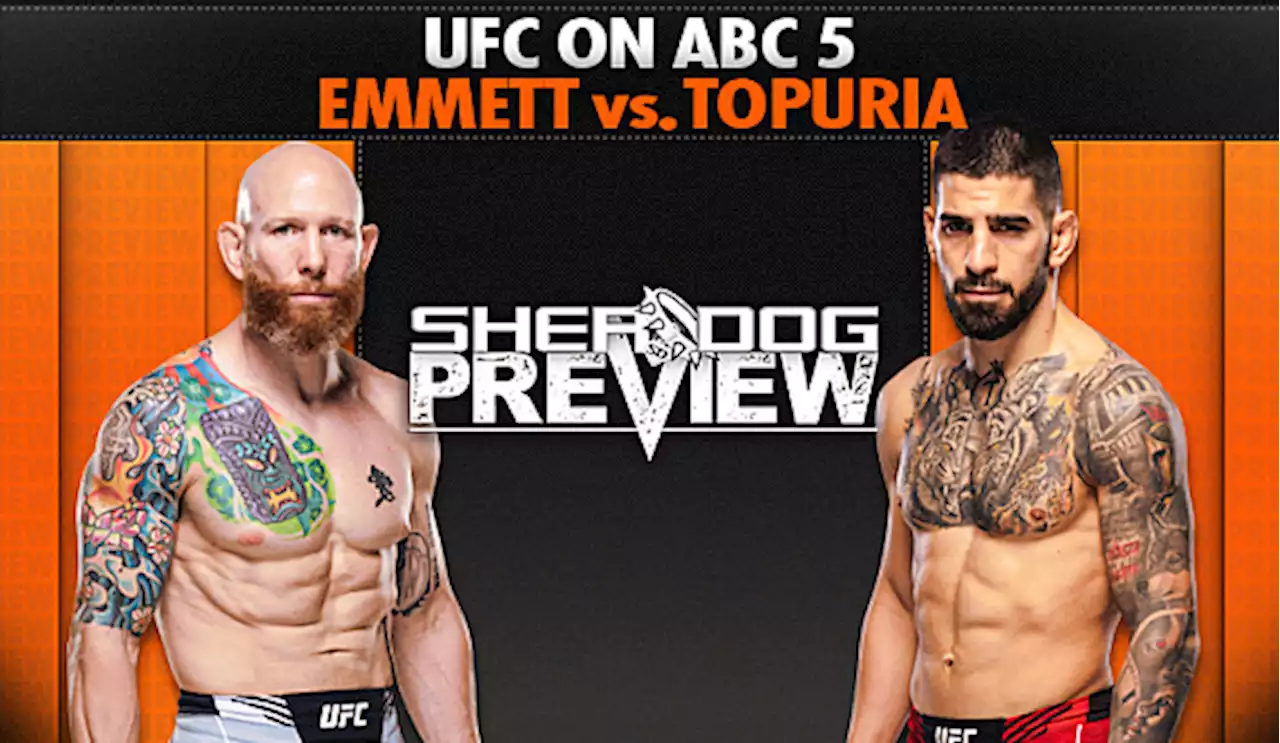 Preview: UFC on ABC 5 ‘Emmett vs. Topuria’ - Emmett vs. Topuria