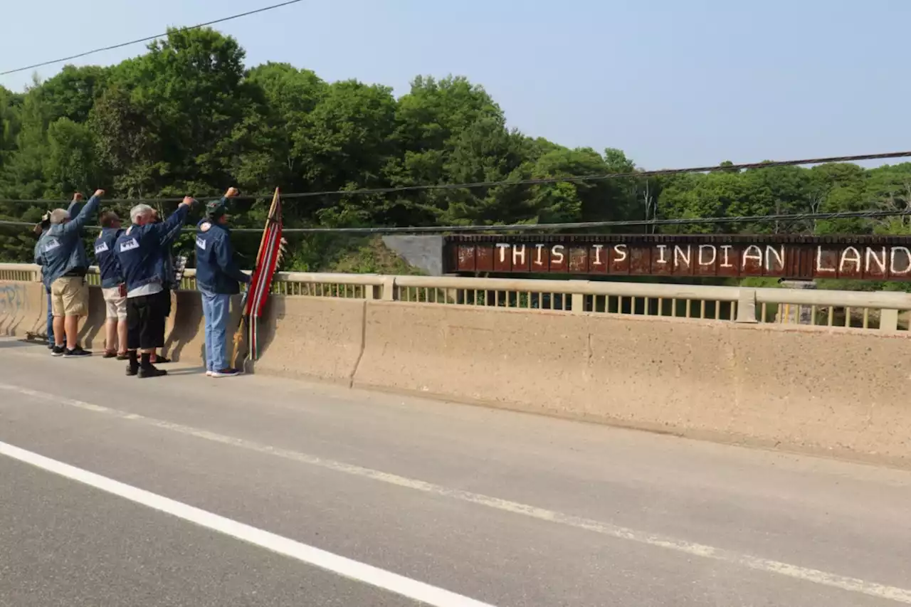 'This is Indian Land': Train bridge commemorated in Garden River