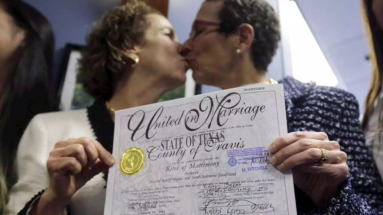 Same-sex couples can get married for free on June 26 in Travis County