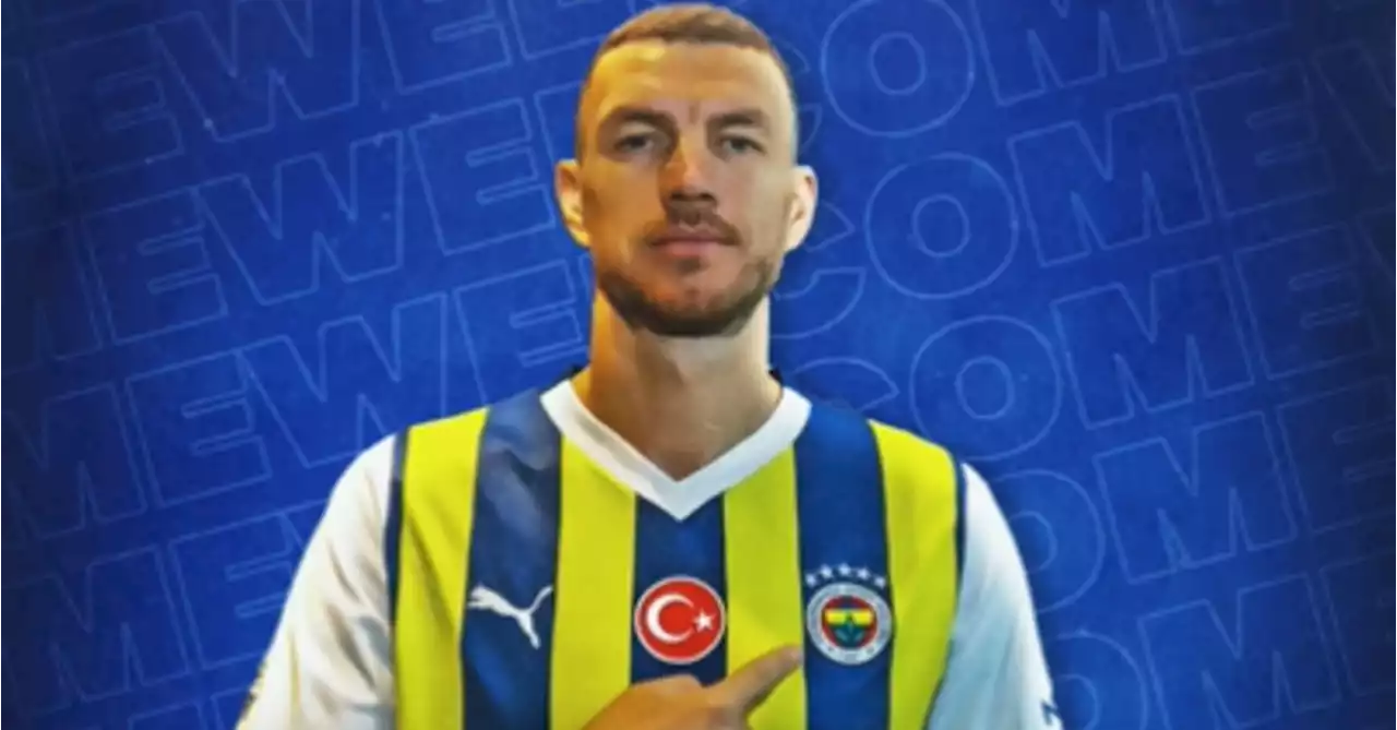 Il Fenerbahce annuncia Edin Dzeko: &quot;Felice di essere qui&quot;