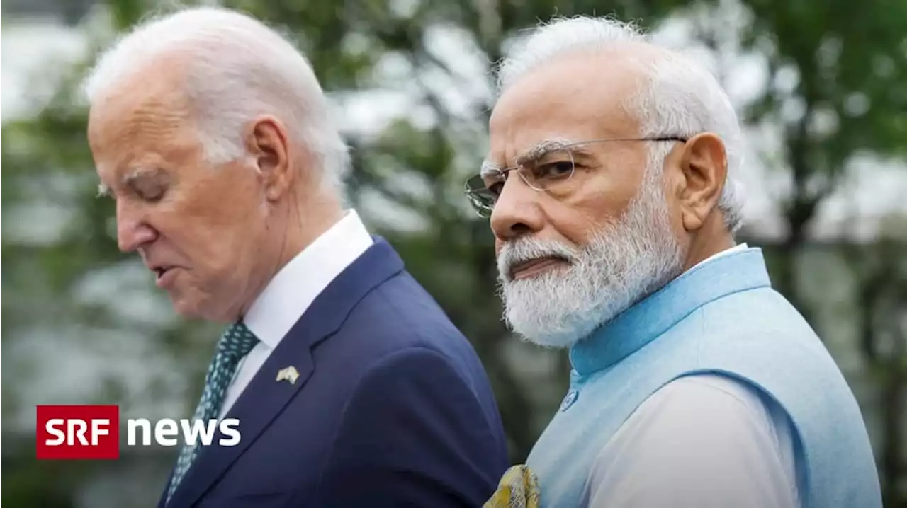 USA und Indien - Modis Staatsbesuch bei Biden: eine schwierige Beziehung