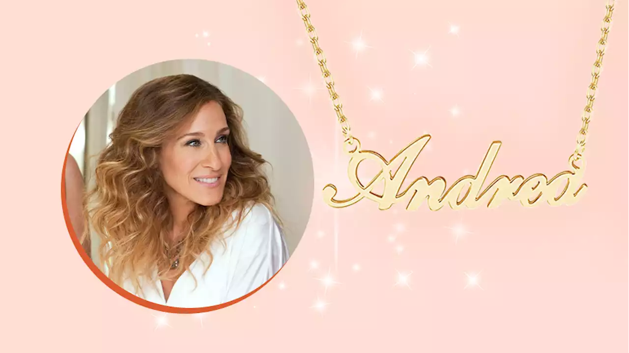 9 Name Necklaces To Help You Channel Your Inner Carrie Bradshaw