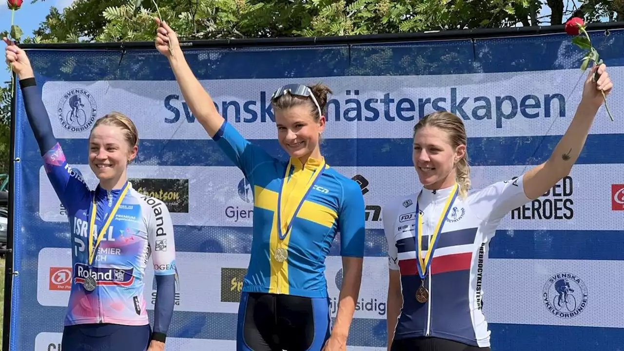 Cykel: Jenny Rissveds vinner SM-guld i tempo