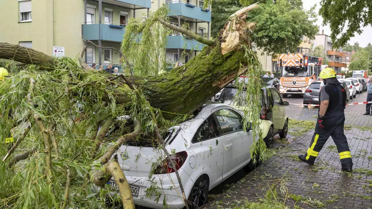 Schwere Unwetter ziehen über Deutschland