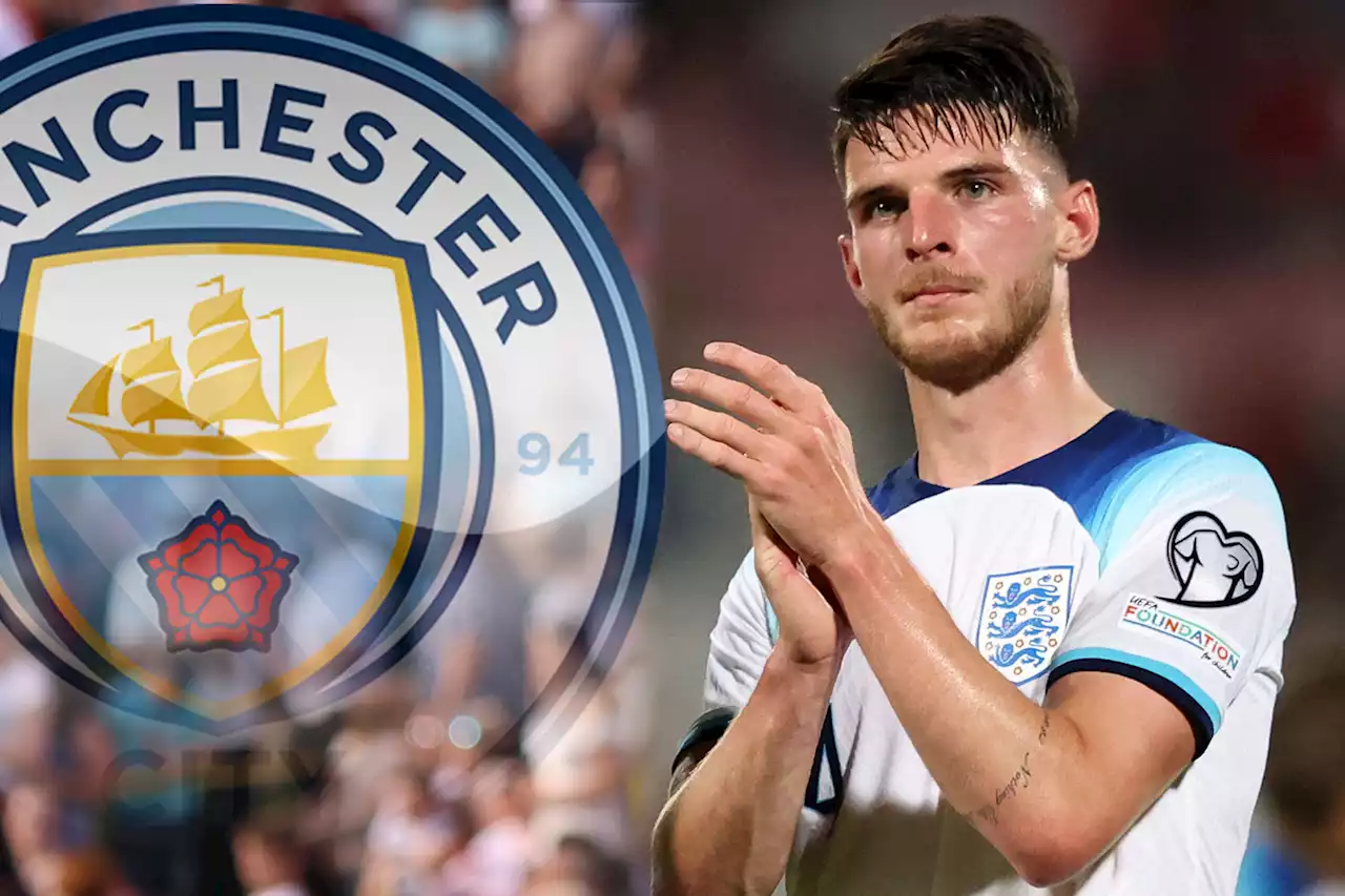 Man City to rival Arsenal for Declan Rice with bid expected for West Ham star