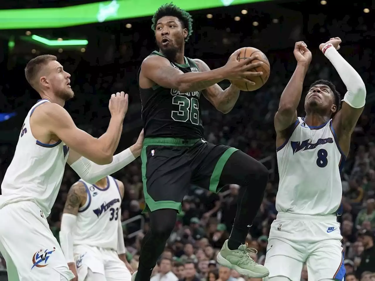 Wizards trading Porzingis to Celtics in 3-team deal with Smart headed to Grizzlies