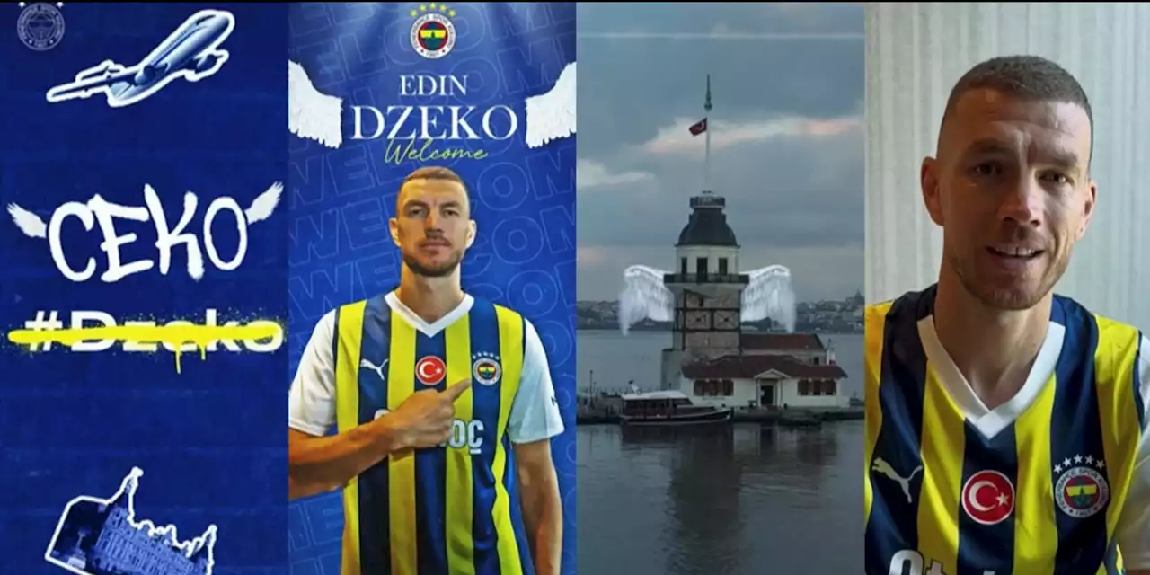 Dzeko dall'Inter al Fenerbahce a parametro zero: l'annuncio ufficiale