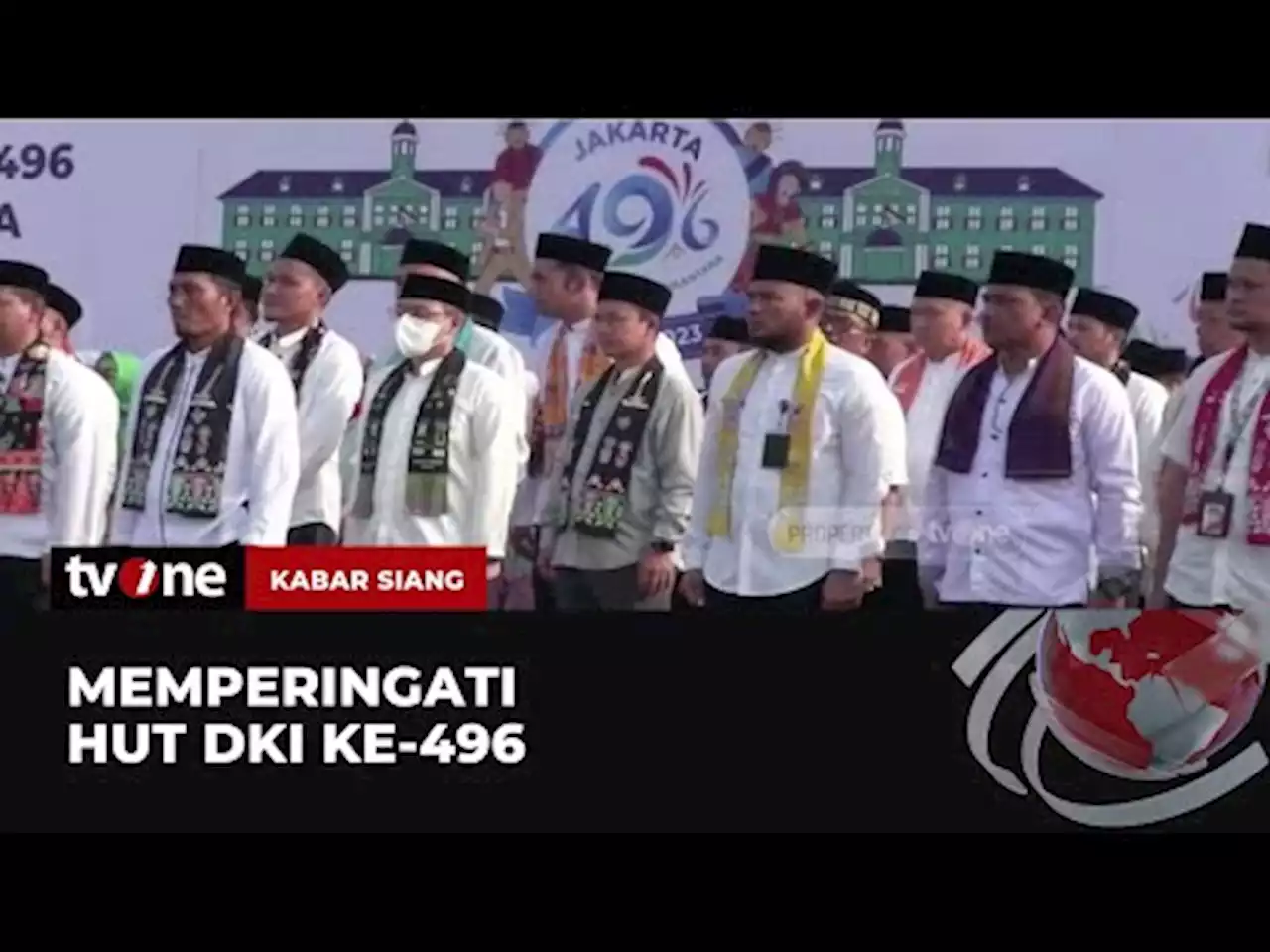 HUT Ke-496 DKI, Pemprov DKI Gelar Apel Perayaan di Monas - tvOne