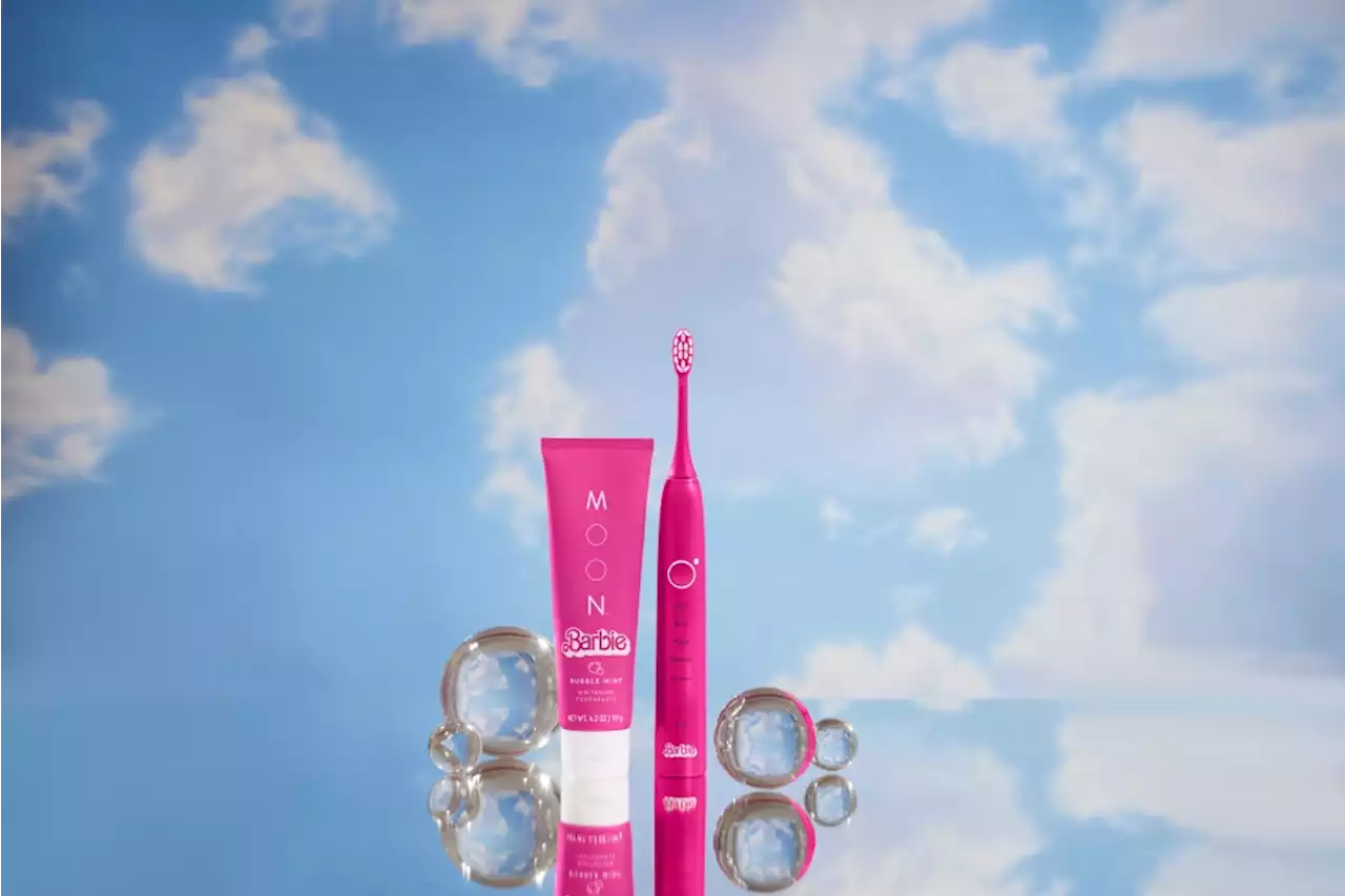 ‘Barbie’ Teams Up With Moon on Hot Pink Electric Toothbrush