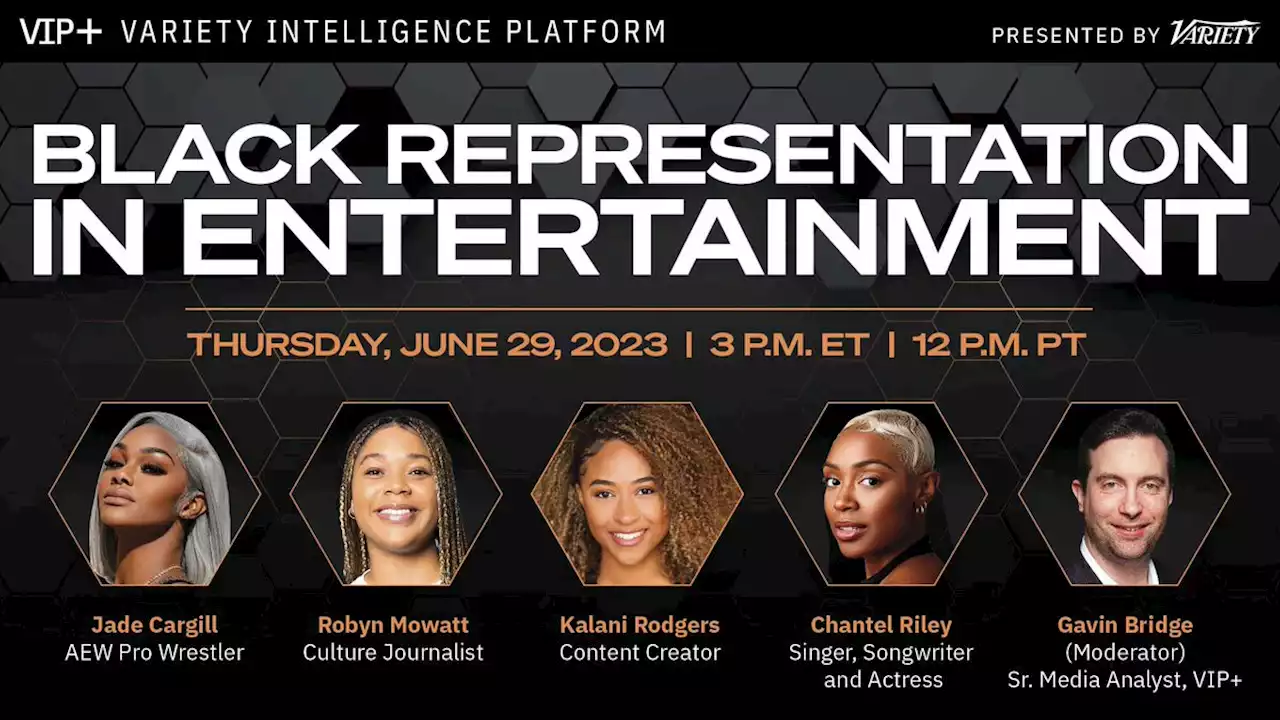 VIP+ Webinar: Black Representation in Entertainment | LinkedIn