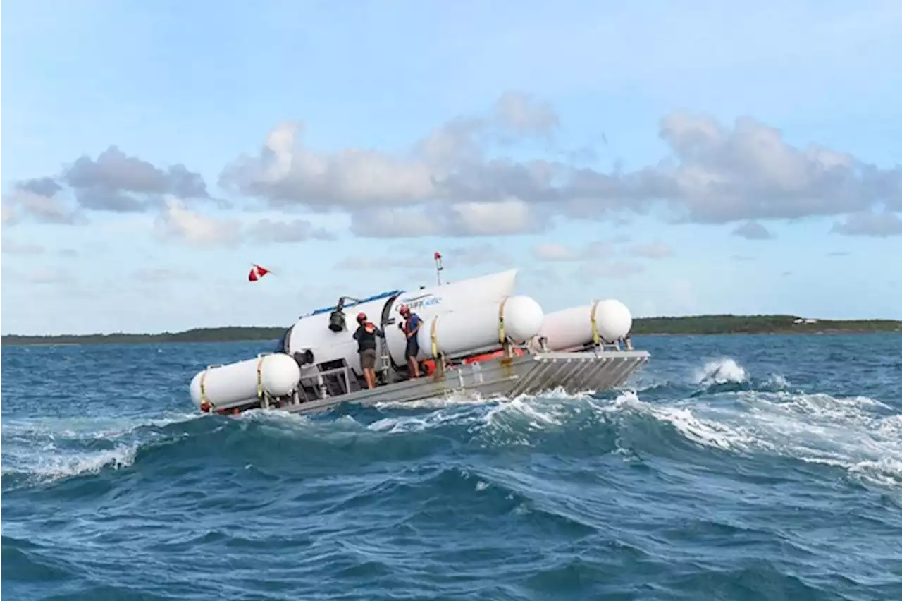 Destroços são encontrados em busca por submersível desaparecido