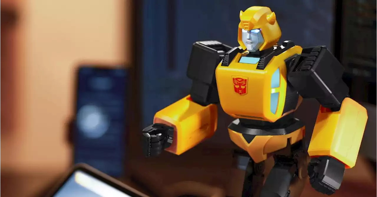 This $400 Bumblebee robot can dance, kick, and pick itself up from a fall