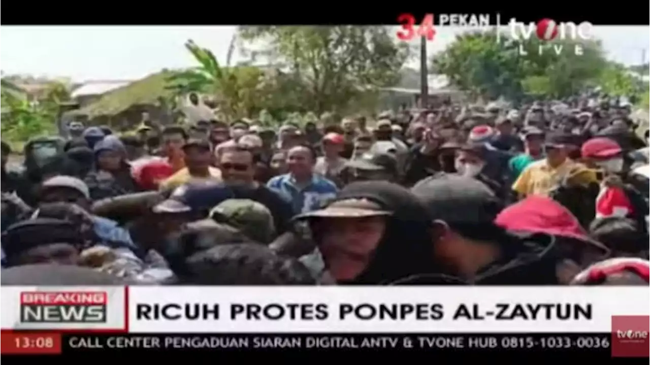 Breaking News: Ricuh Aksi Demo di Ponpes Al Zaytun