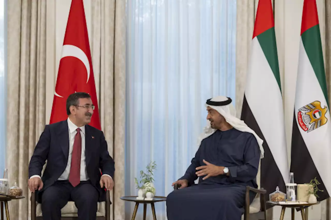 رئيس الدولة يستقبل نائب الرئيس التركي