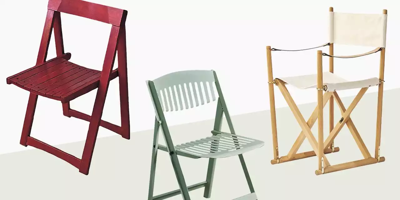 Folding Chairs So Chic You’ll Leave Them Out After Guests Are Gone