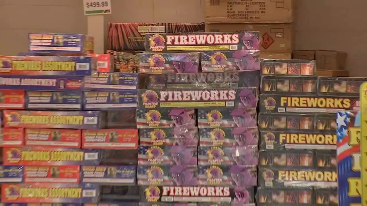 People begin stocking up on Fourth of July fireworks with safety in mind