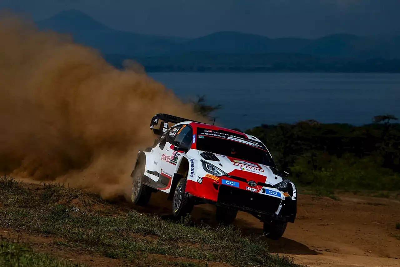 WRC Safari Rally: Ogier pulls clear of Rovanpera, Neuville retires