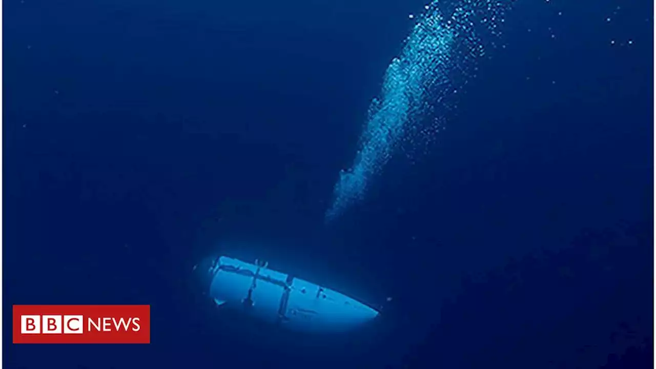 Submarino do Titanic: Marinha dos EUA detectou som de implosão logo após perda de contato - BBC News Brasil